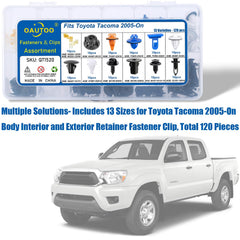 OAUTOO door trim panel retainer clips ensure precise trim alignment