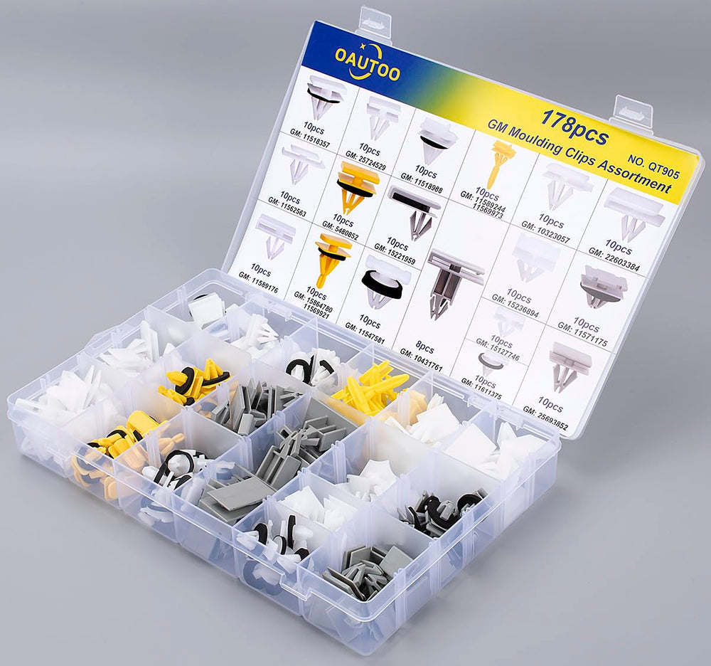 OAUTOO GM clip kit for comprehensive fixes on Chevy, Buick, Cadillac trims