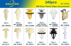 OAUTOO nylon GM door-trim clips close-up for durable performance