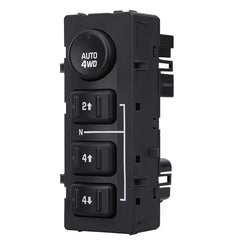 Obaee 4WD transfer switch on dash panel for Chevy Silverado improves 4x4 control.