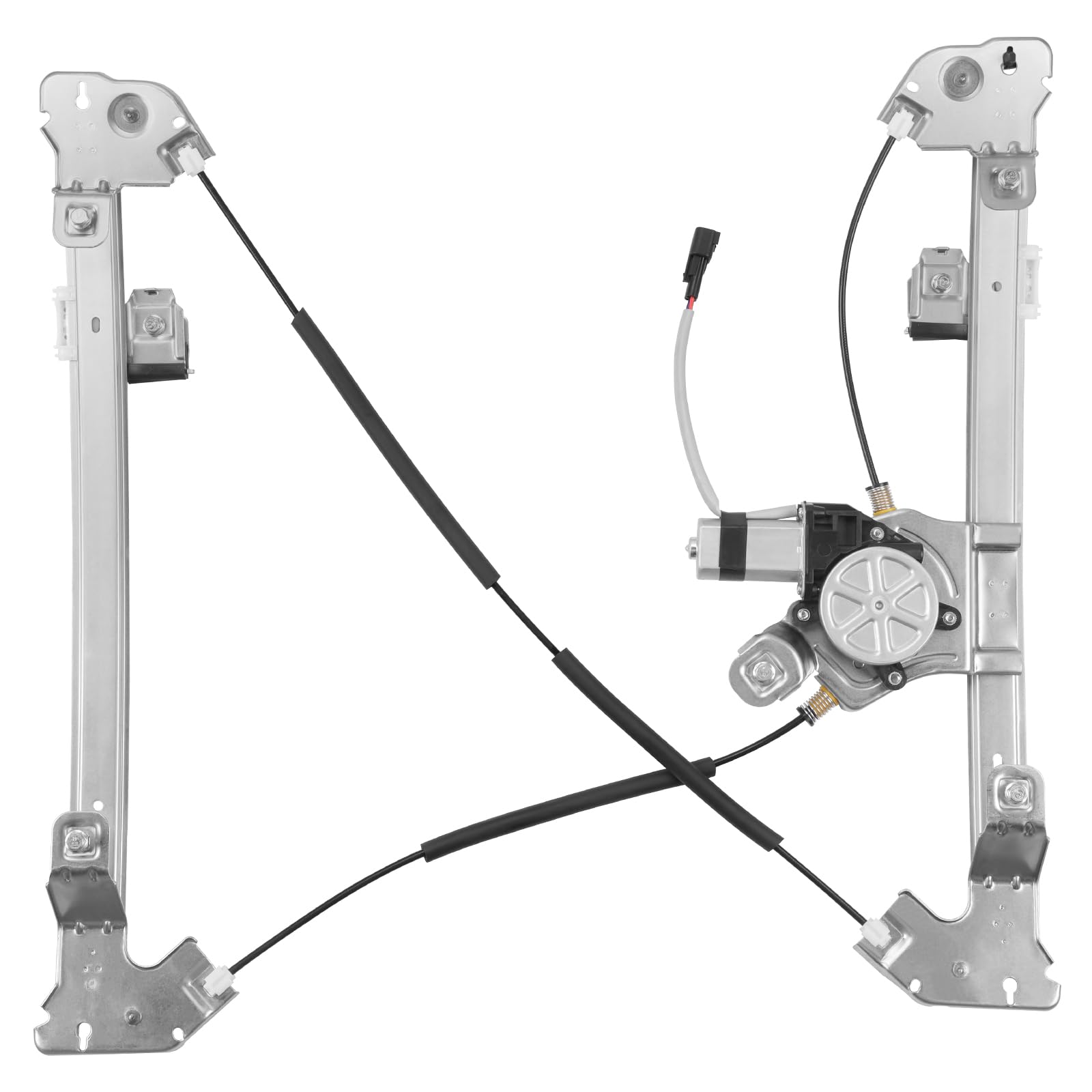 Obaee 741-431 front-right regulator with motor for Ford F-150 extended cab, smooth operation.
