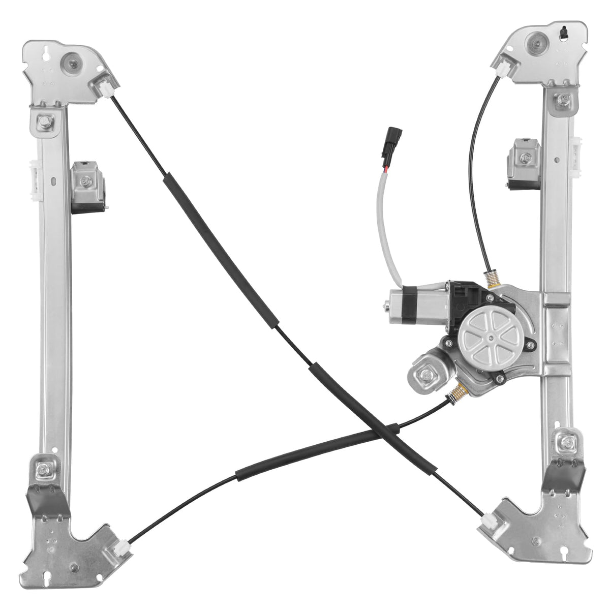 Obaee 741-431 front-right regulator with motor for Ford F-150 extended cab, smooth operation.