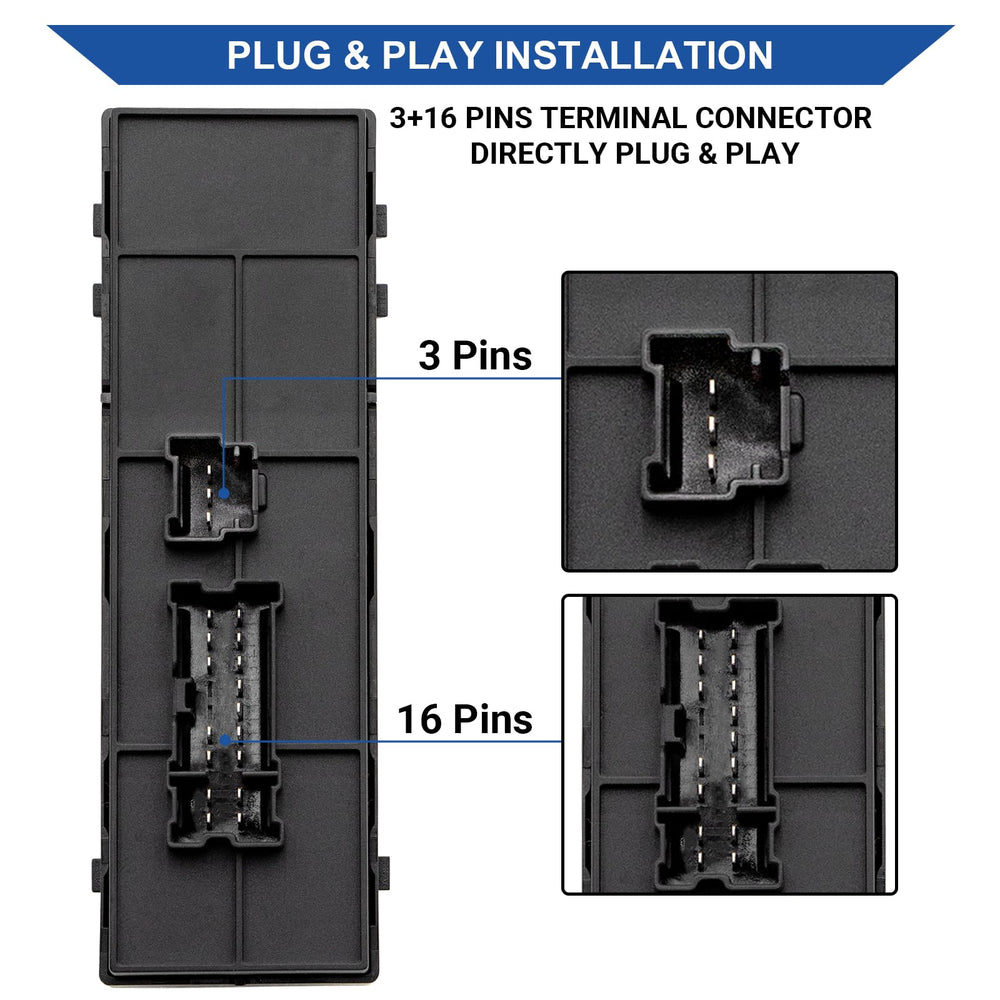 Durable Obaee tactile button panel enhances everyday use.