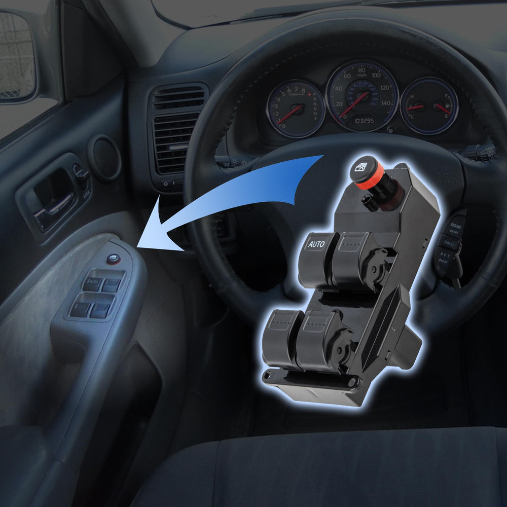 Obaee switch installed in CR-V demonstrating proper fit and operation