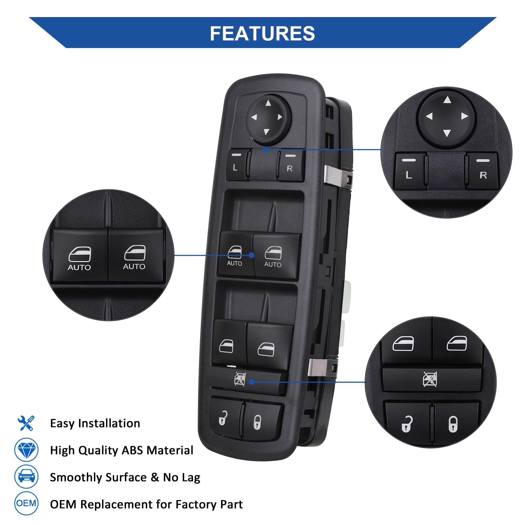 Driver uses Obaee switch for smooth window control