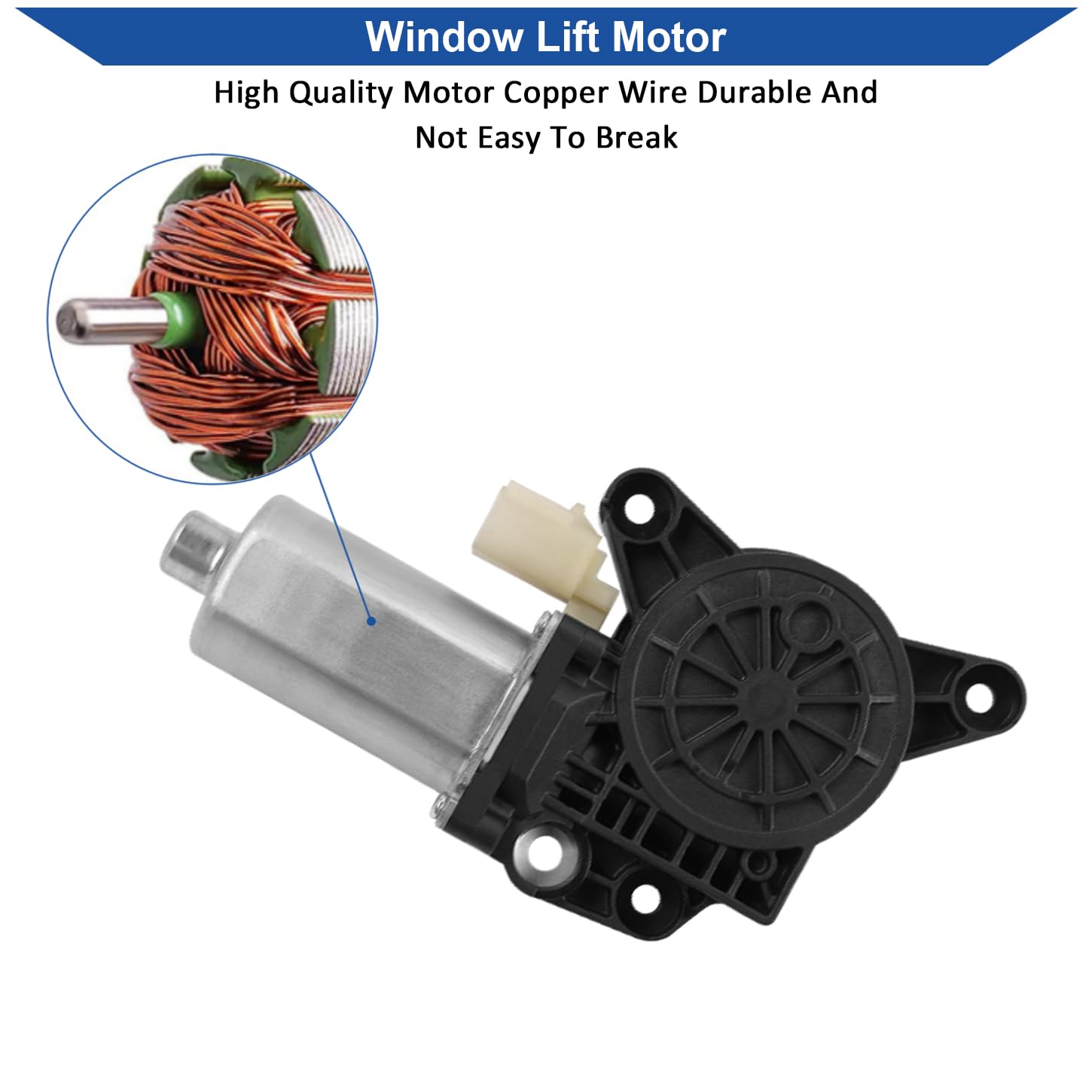 Obaee easy-installation regulator-motor, no wire splicing required.