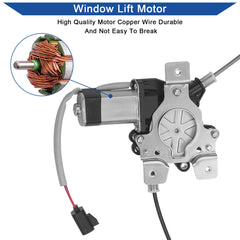 Obaee electric power window regulator motor for H2 installation.