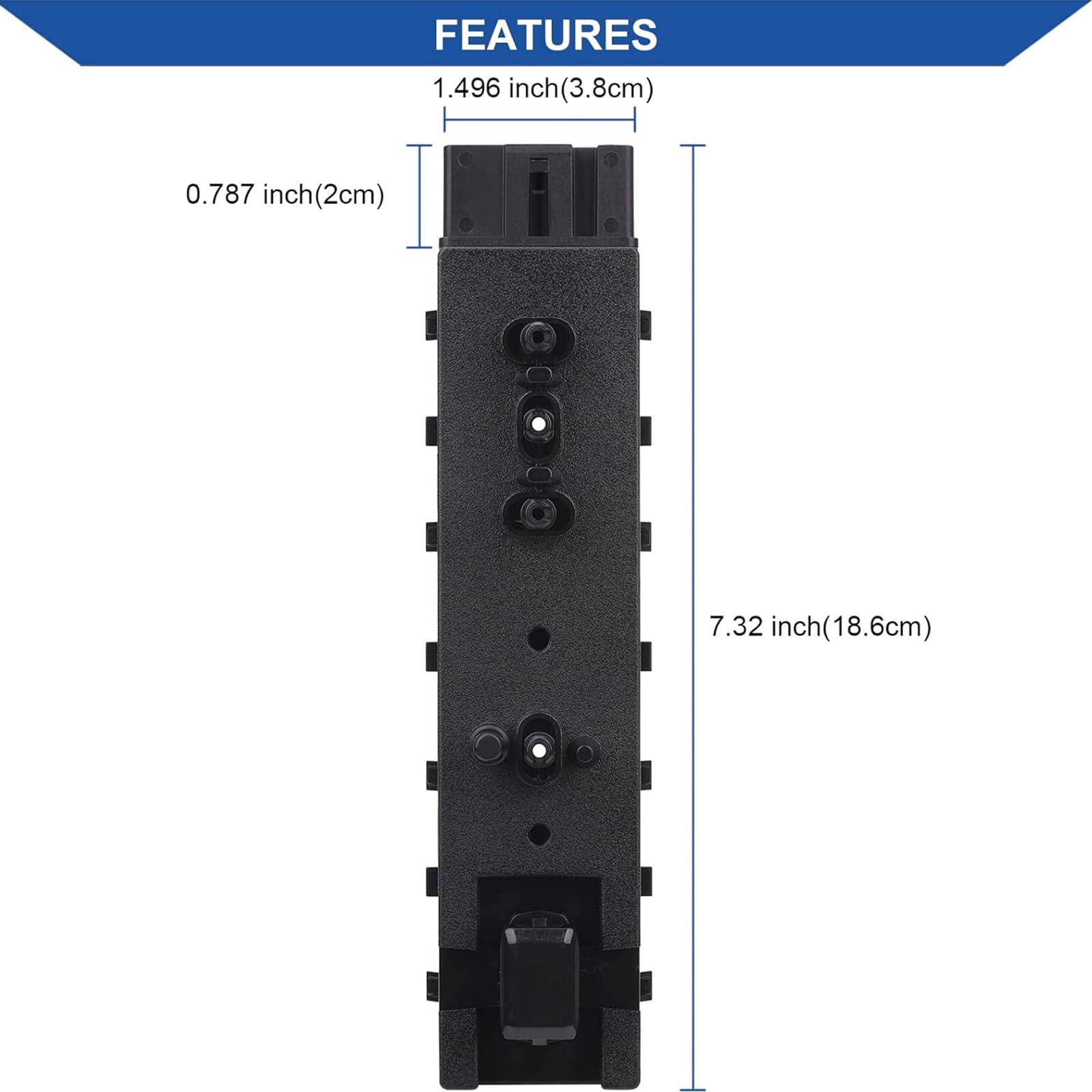 Obaee front-left driver seat switch for Ford F-150—fast, responsive seat position adjustments.