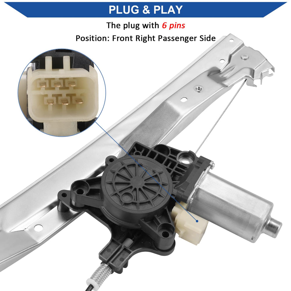 Easy-fit installation guide for Obaee window regulator.