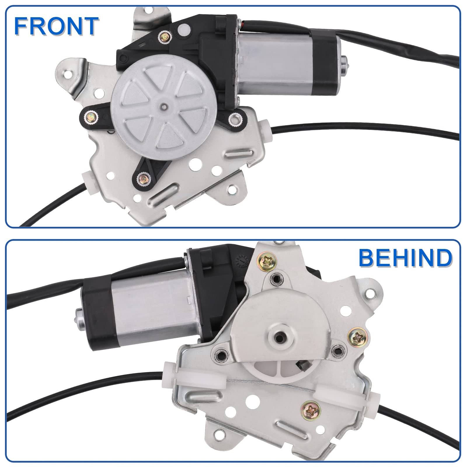 Obaee lifetime-warranty window regulator motor protects your replacement investment.