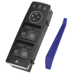 Obaee master power window switch for Mercedes front driver side enables smooth window control.