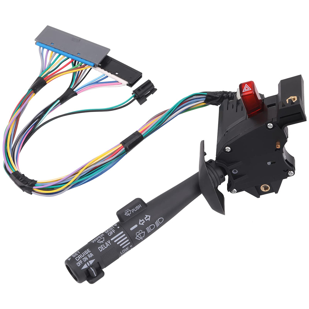 Obaee multi-function switch front view with compact plug-and-play design for easy replacement.