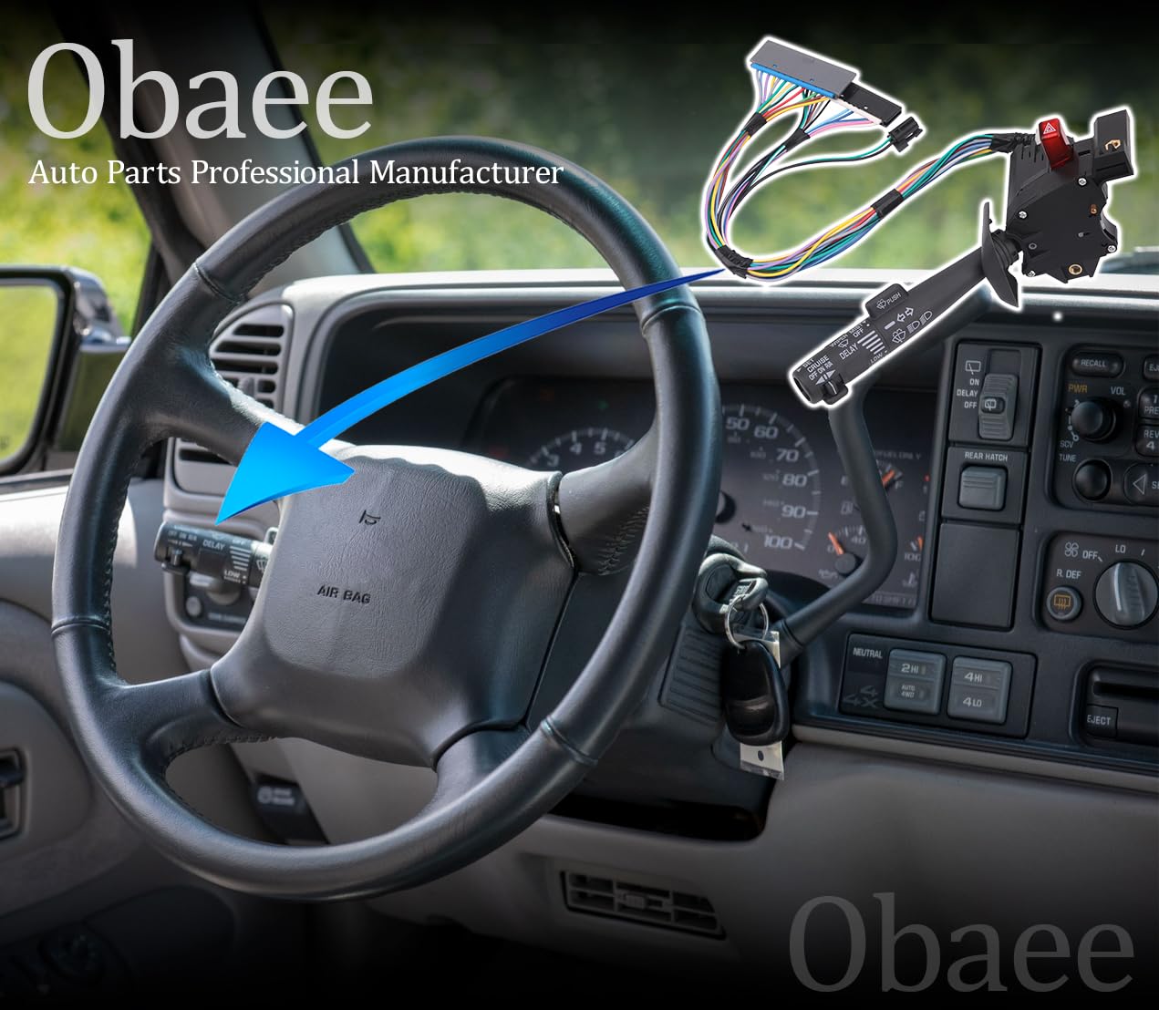 Obaee switch plug-and-play enables straightforward model swap.
