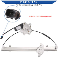 Obaee Nissan Pathfinder window regulator motor supports smooth up-and-down operation.