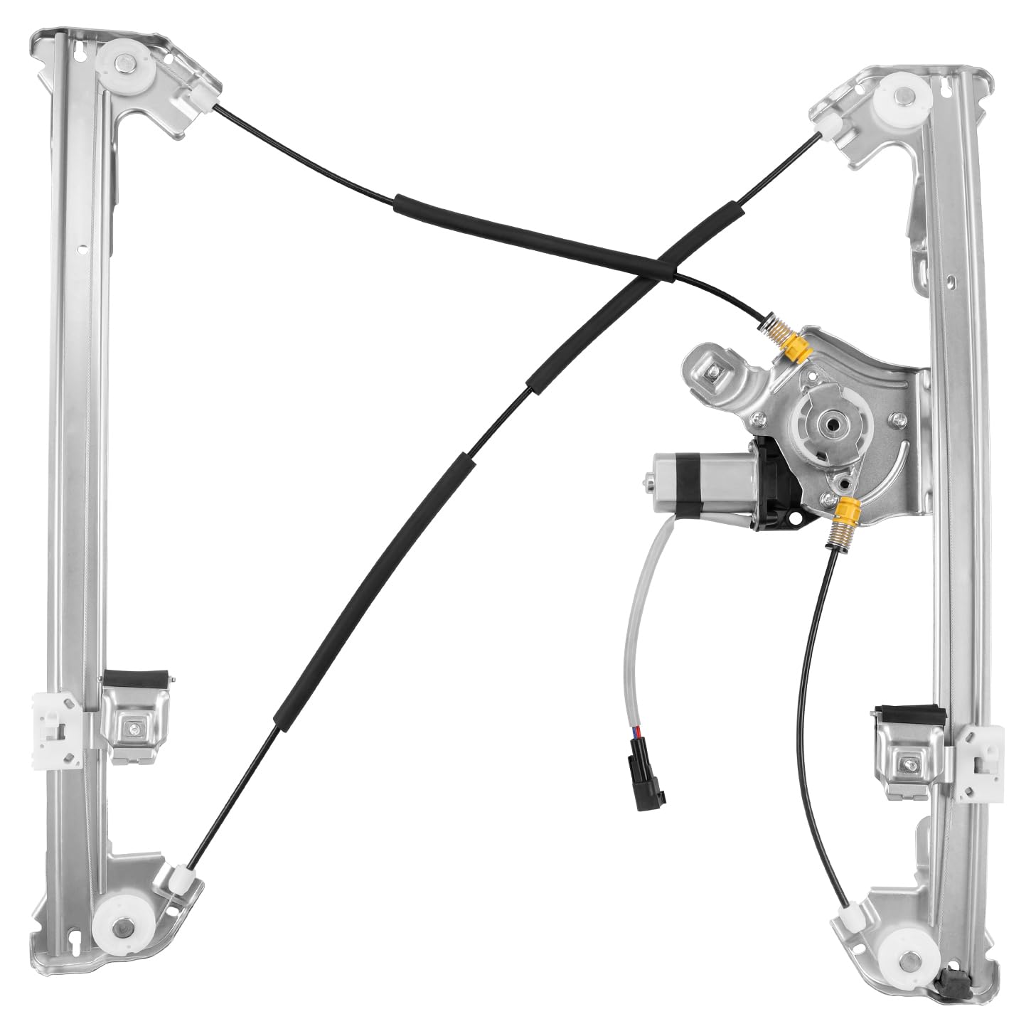 Obaee OE-replacement front-right regulator for extended cab F-150.