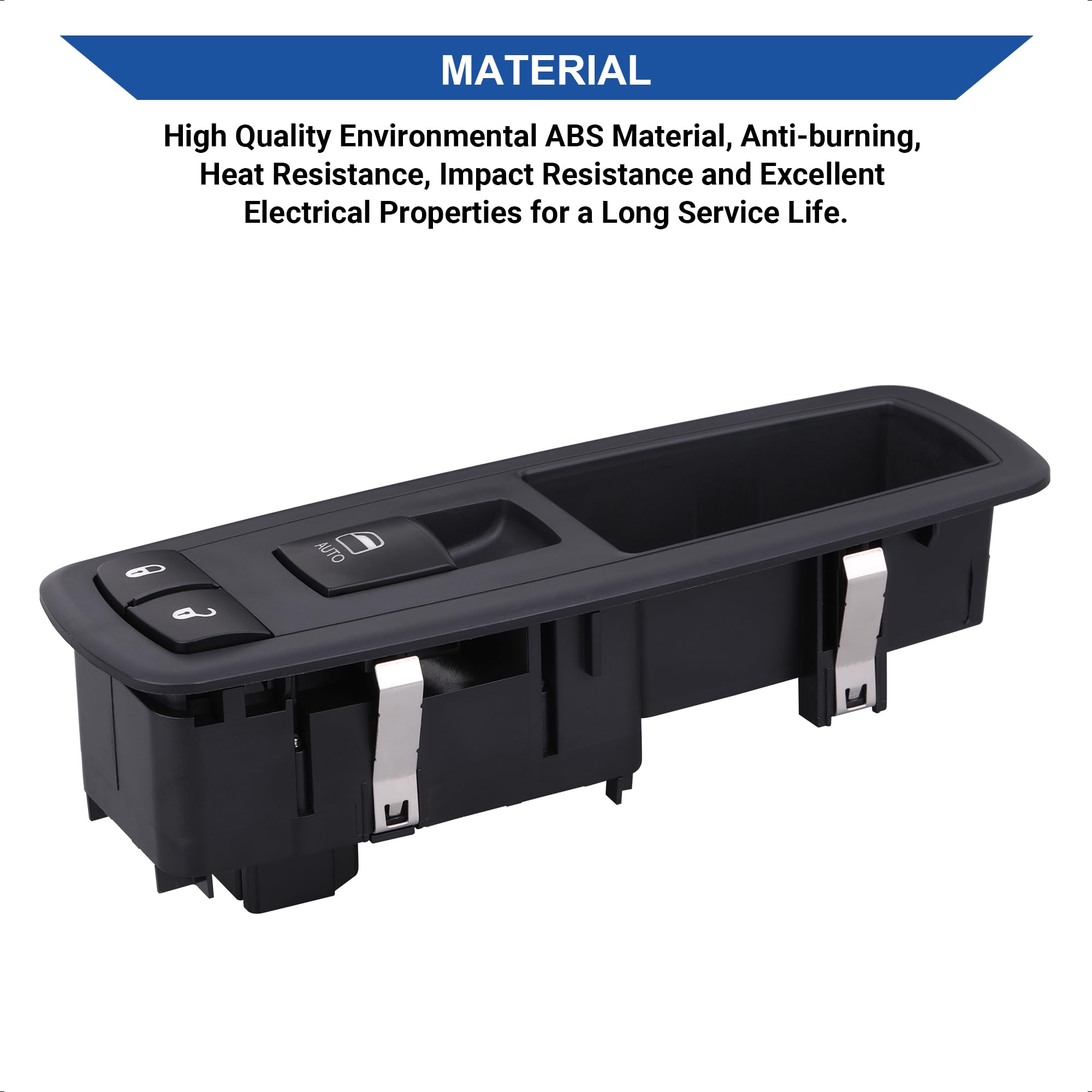 Obaee 4602544AG switch: ready to replace worn passenger window controls.