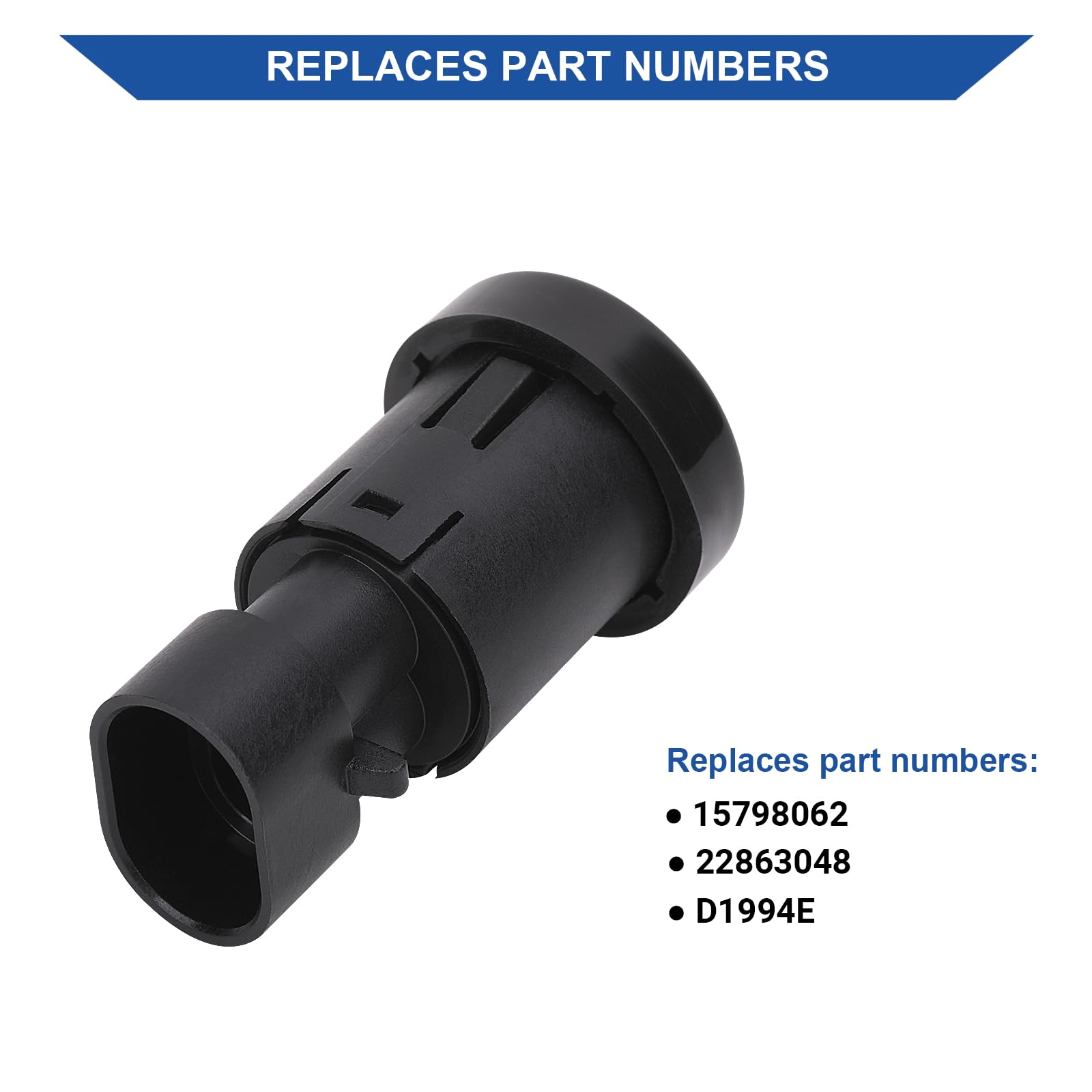 Obaee plug-and-play connector simplifies installation with a two-pin harness.