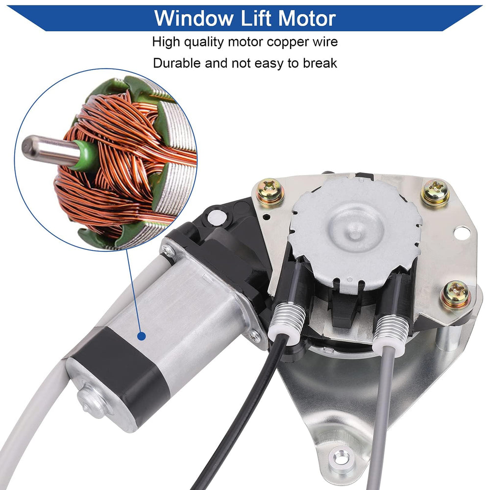 Plug-and-play Obaee regulator motor for Jeep Liberty installation