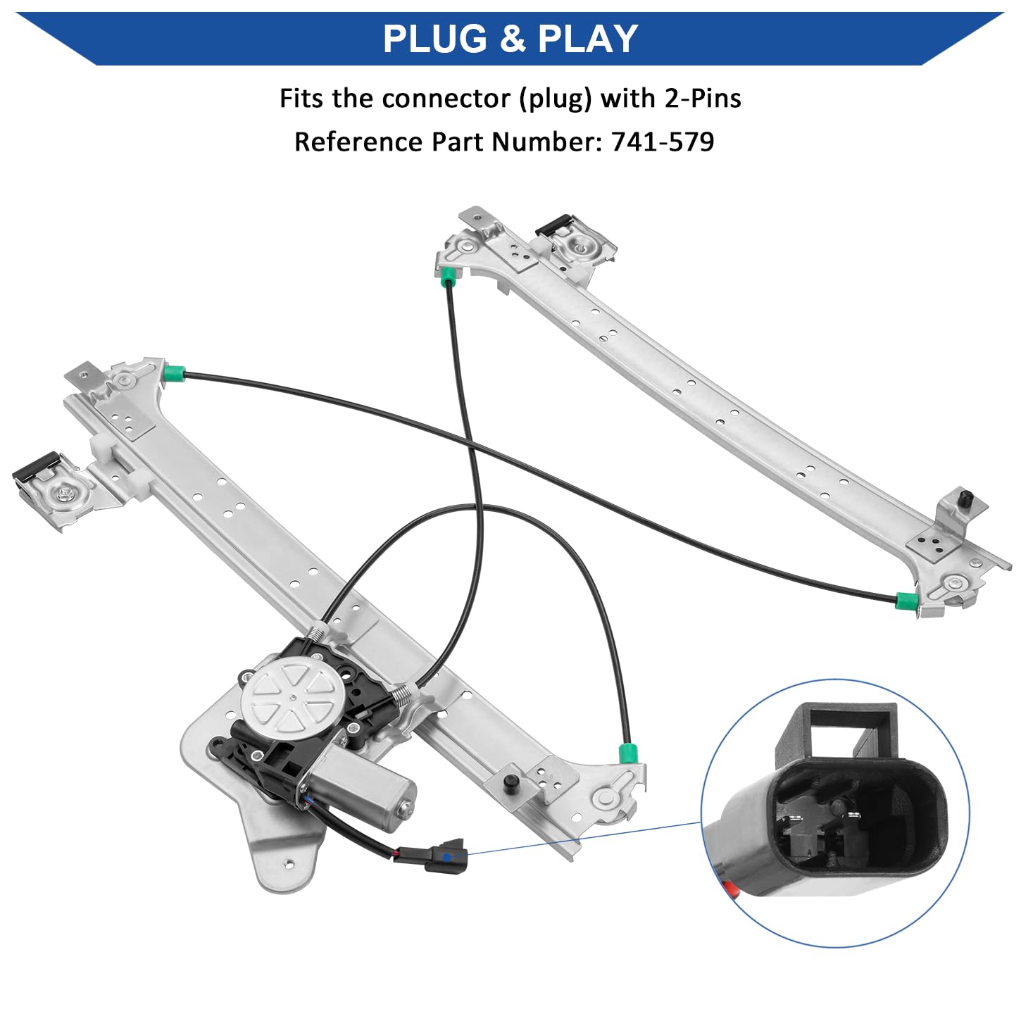 Obaee regulator and motor for Cadillac Escalade rear window reliability
