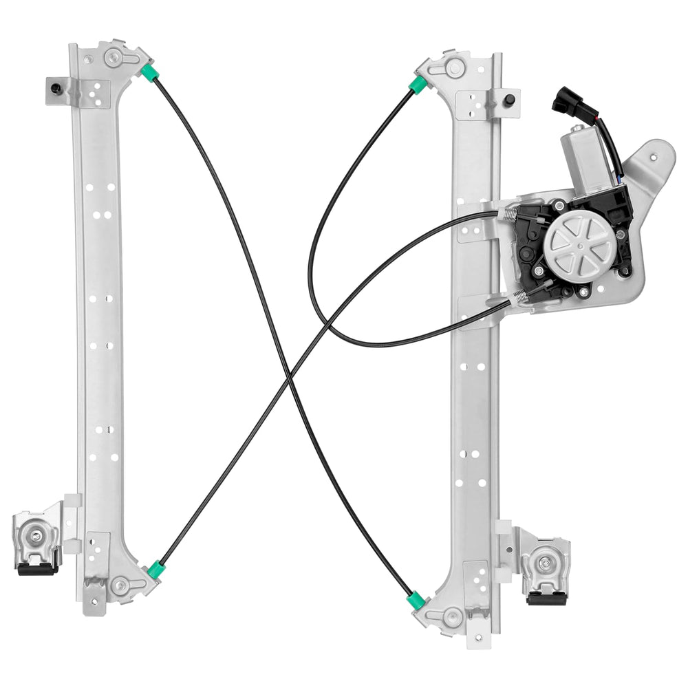 Obaee rear passenger side regulator with motor for Chevy Silverado; smooth window movement