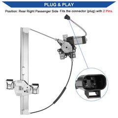 Obaee replacement regulator motor assembly ensures easy install on H2.