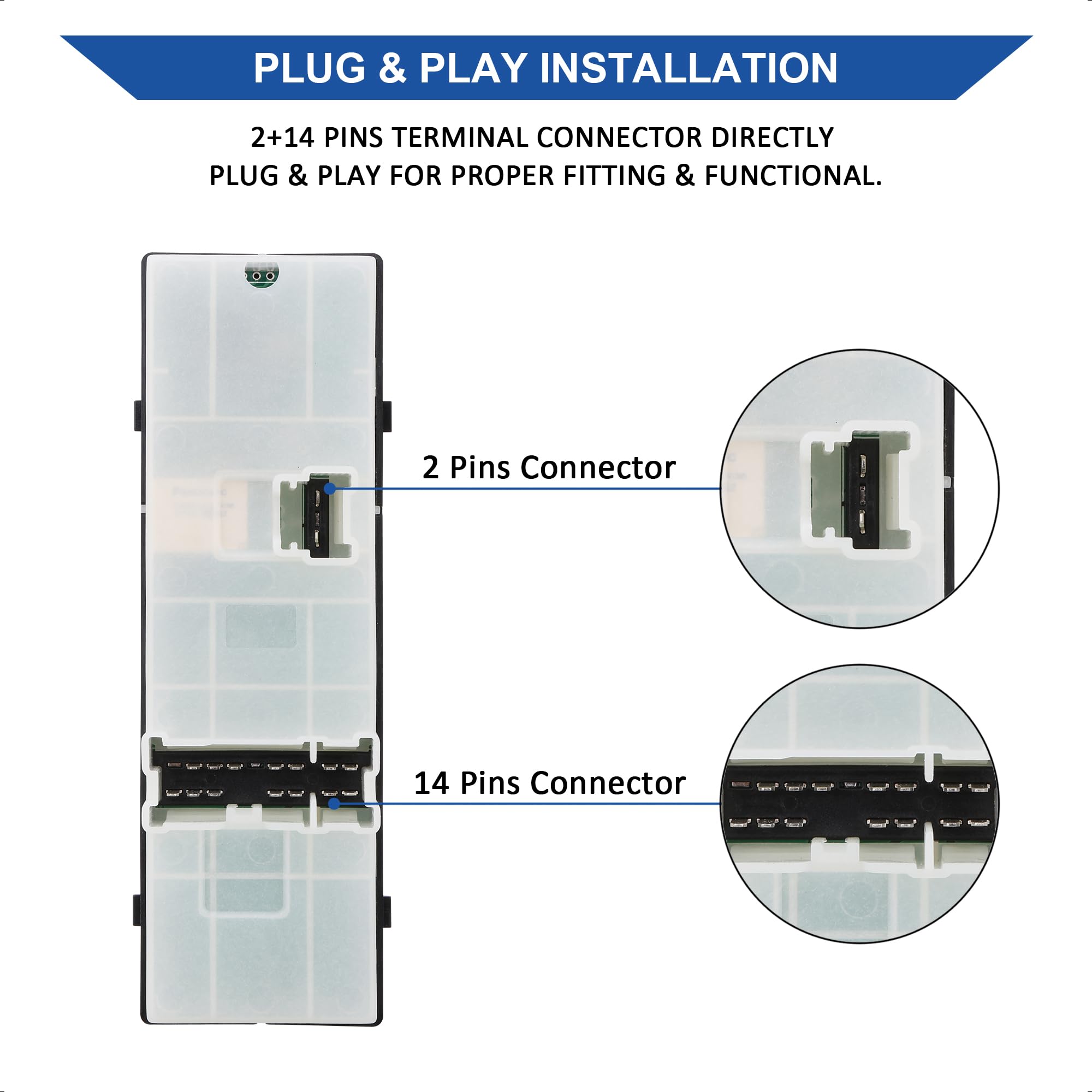 Obaee switch removal tool included for easier swap.
