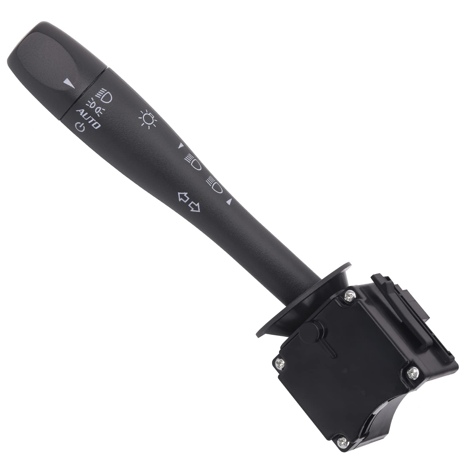 Obaee turn signal switch for Chevy Malibu front view; plug-and-play replacement for reliable signaling.