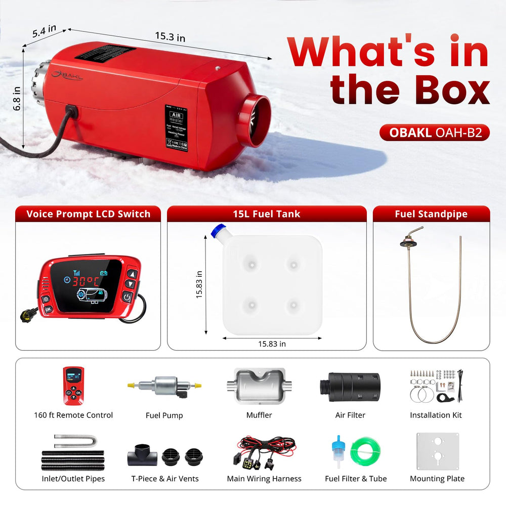 OBAKL compact unit fits boats, campers, and RVs easily.