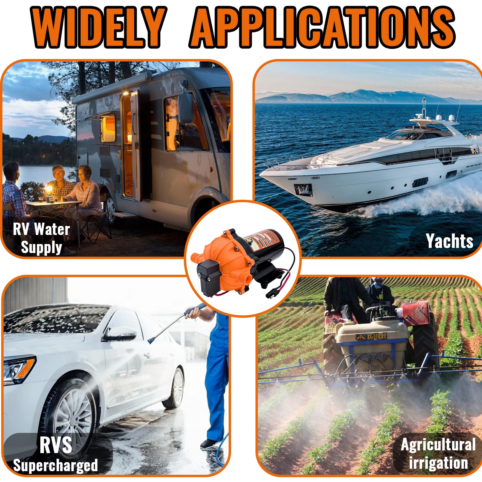 OBALOGI RV camping cleaning setup highlights versatile washdown for campsites and decks.