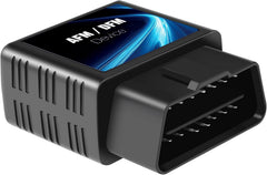 Blue LED indicator shows OBDAFM connection and normal operation