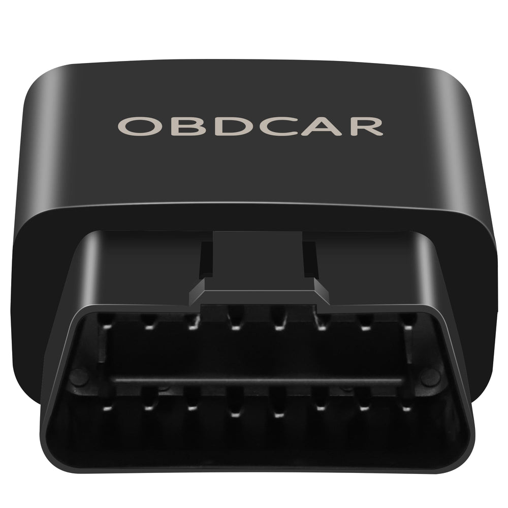 OBDCAR AFM/DFM indicator lights showing connection status during setup.