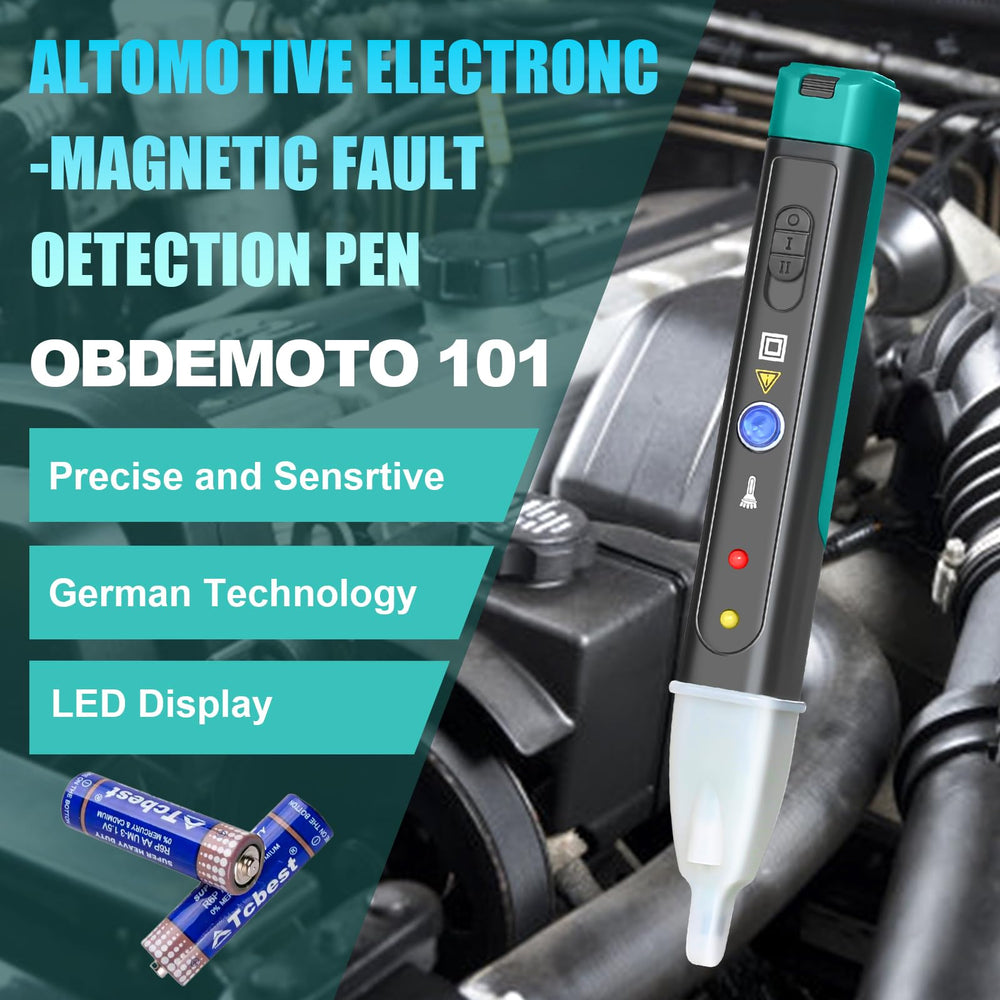 OBDEMOTO 101 handheld usage demonstrates simple operation for quick checks