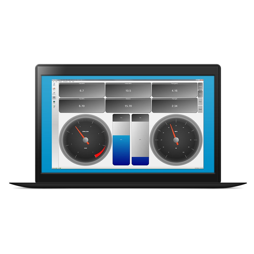 OBDLink LX wireless pairing screen highlighting easy setup.