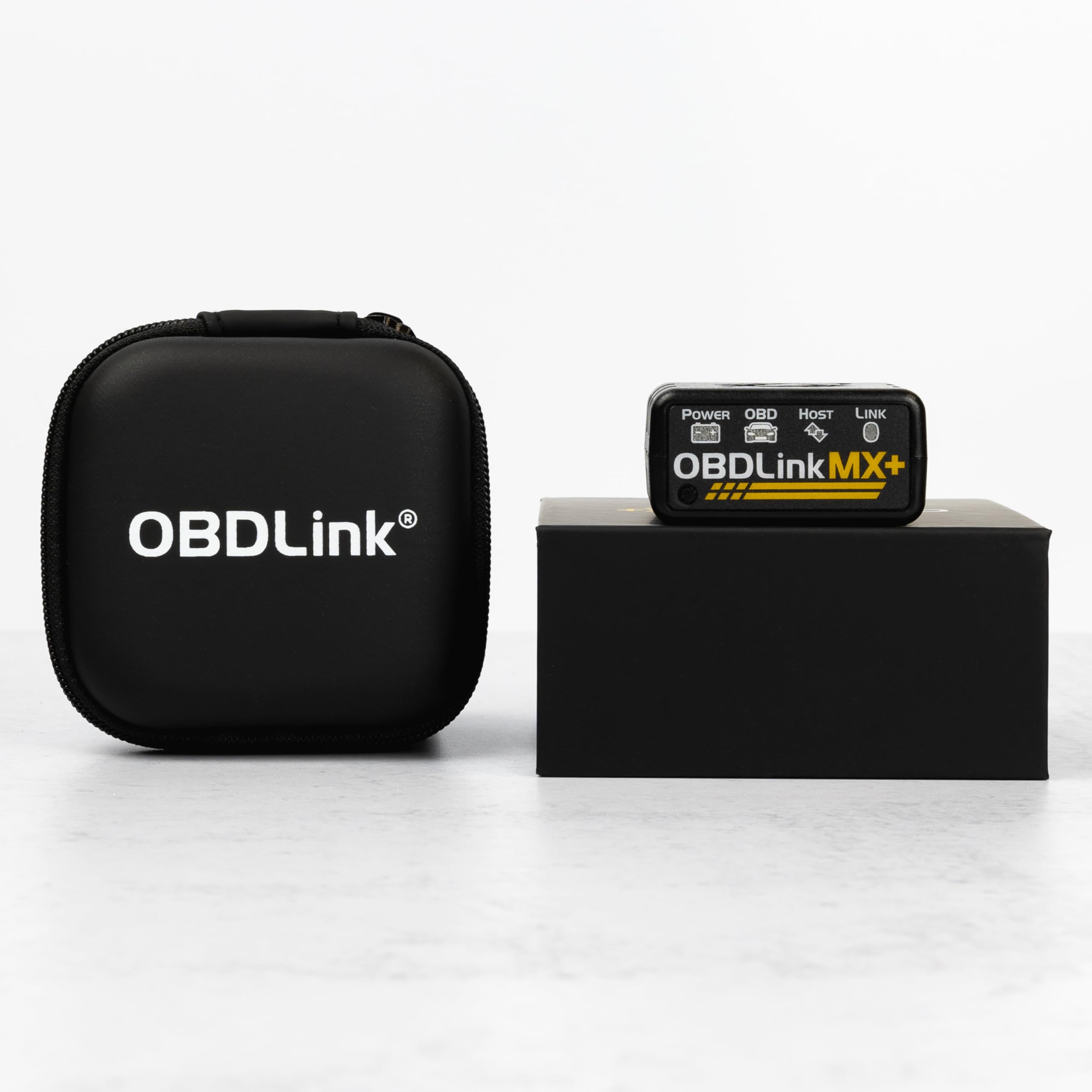 OBDLink MX+ app dashboard shows live car data for quick insights.