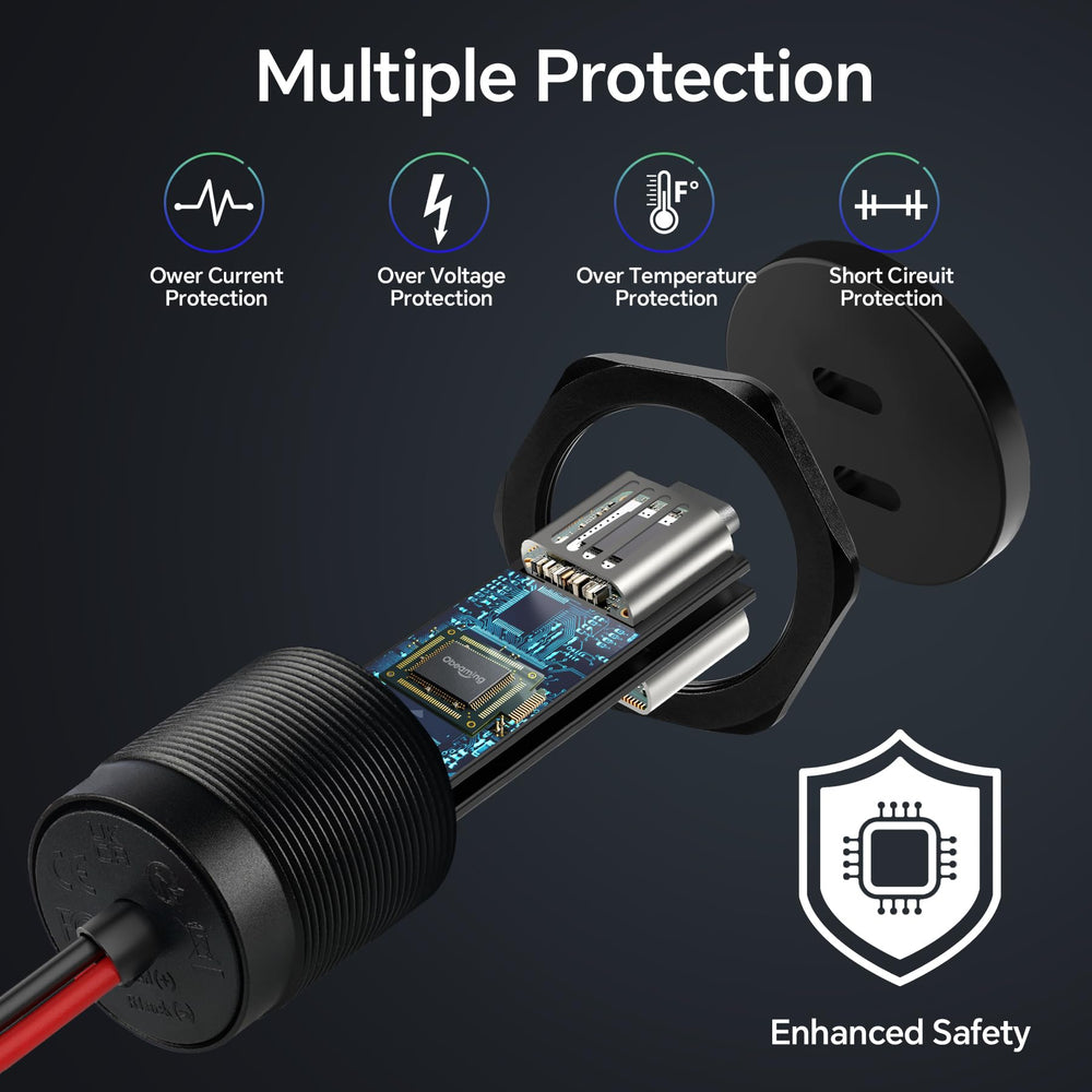 Obeaming replacement charger for trucks, boats, and campers.