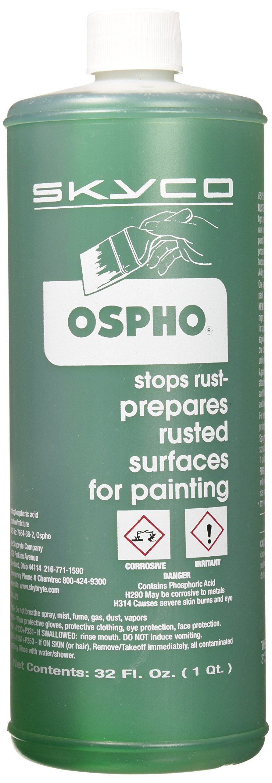 OBSESSED GARAGE Ospho 605 metal treatment bottle ready for rust protection