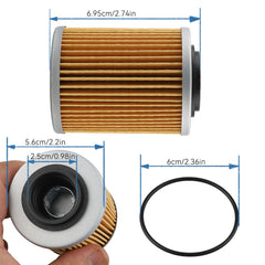 OCEAIR Turbo R oil filter highlighting secure seal and engine protection