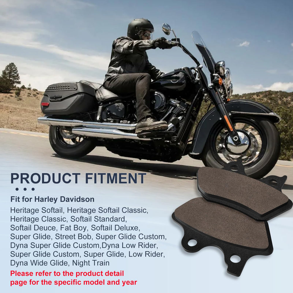 OCEAIR rear brake pad for Harley Softail ensures reliable stopping.