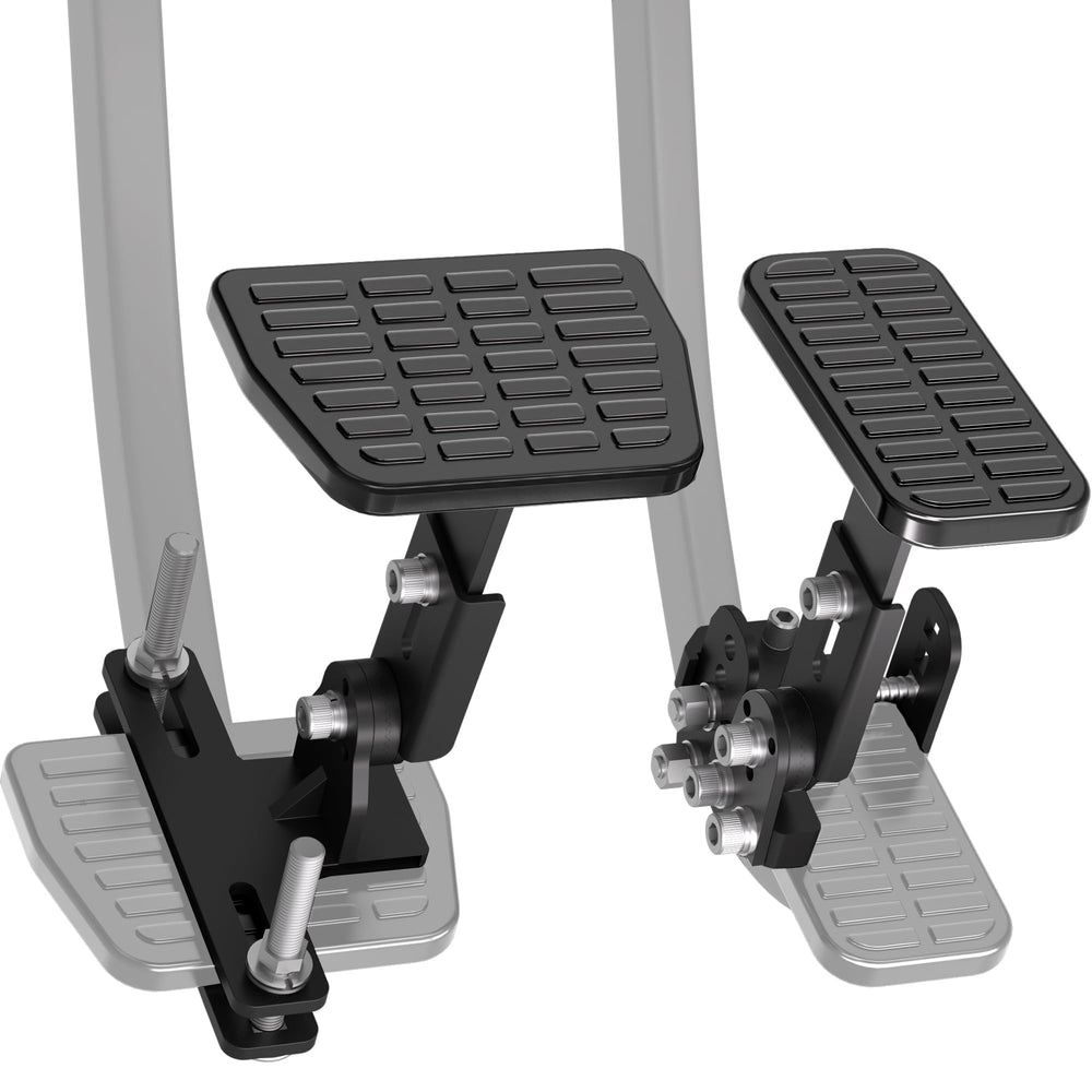 OceanicEcho gas pedal extender side view for easier reach and control.