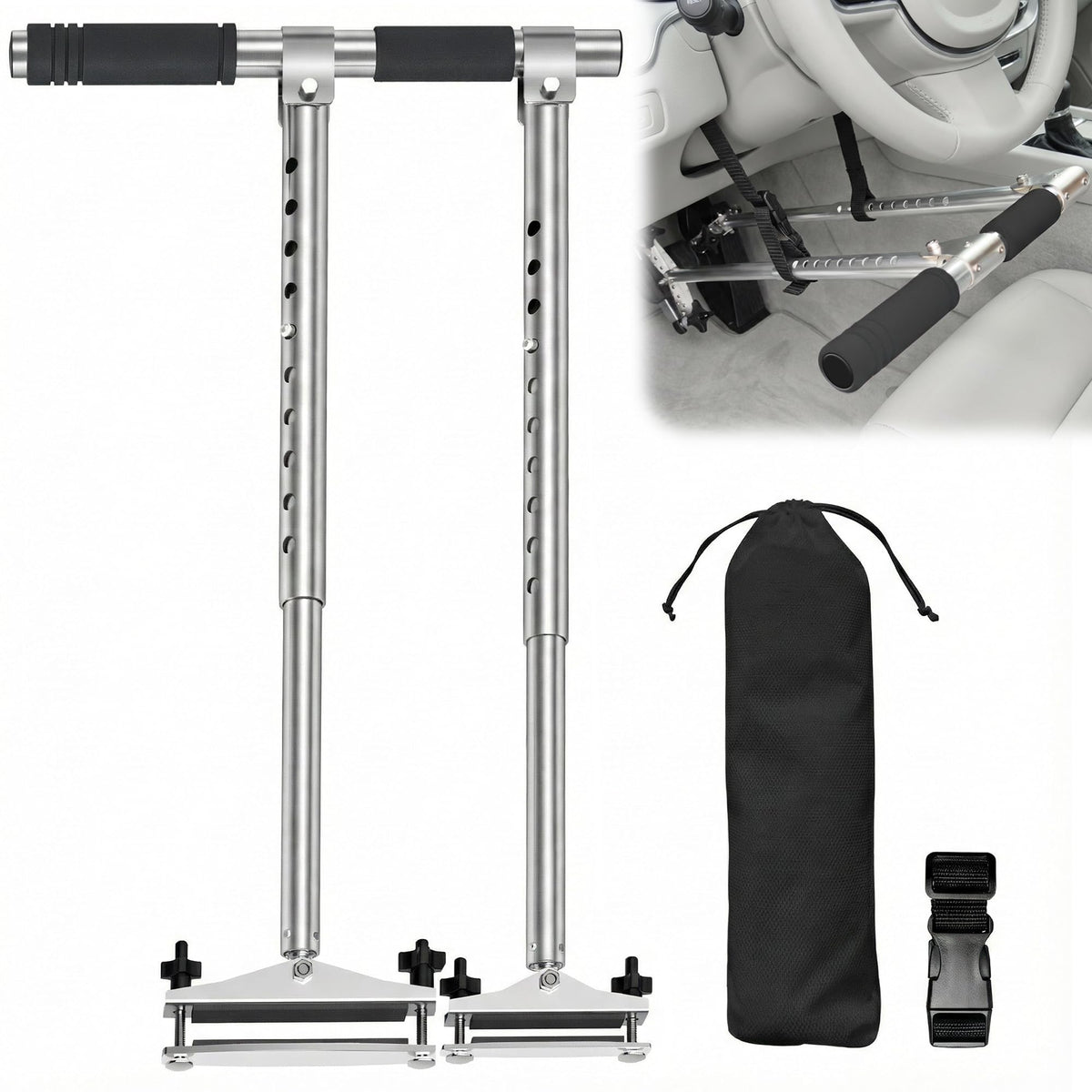 OceanicEcho hand control assembly shows tool-free setup for easy installation.