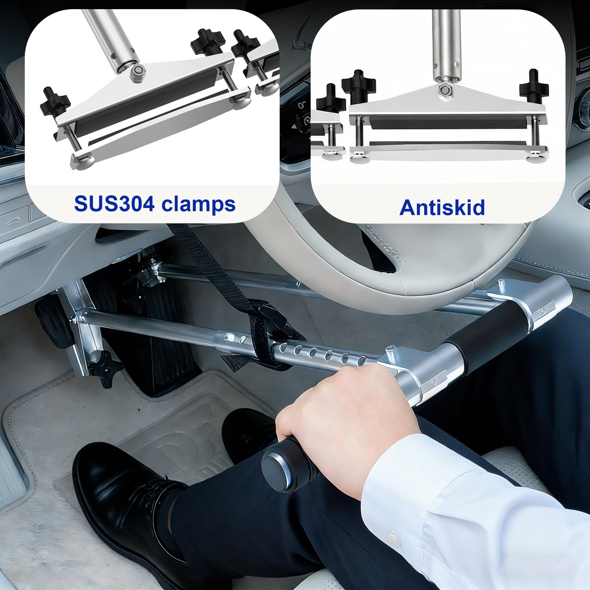 OceanicEcho in-use example highlights ergonomic design reducing driving fatigue.