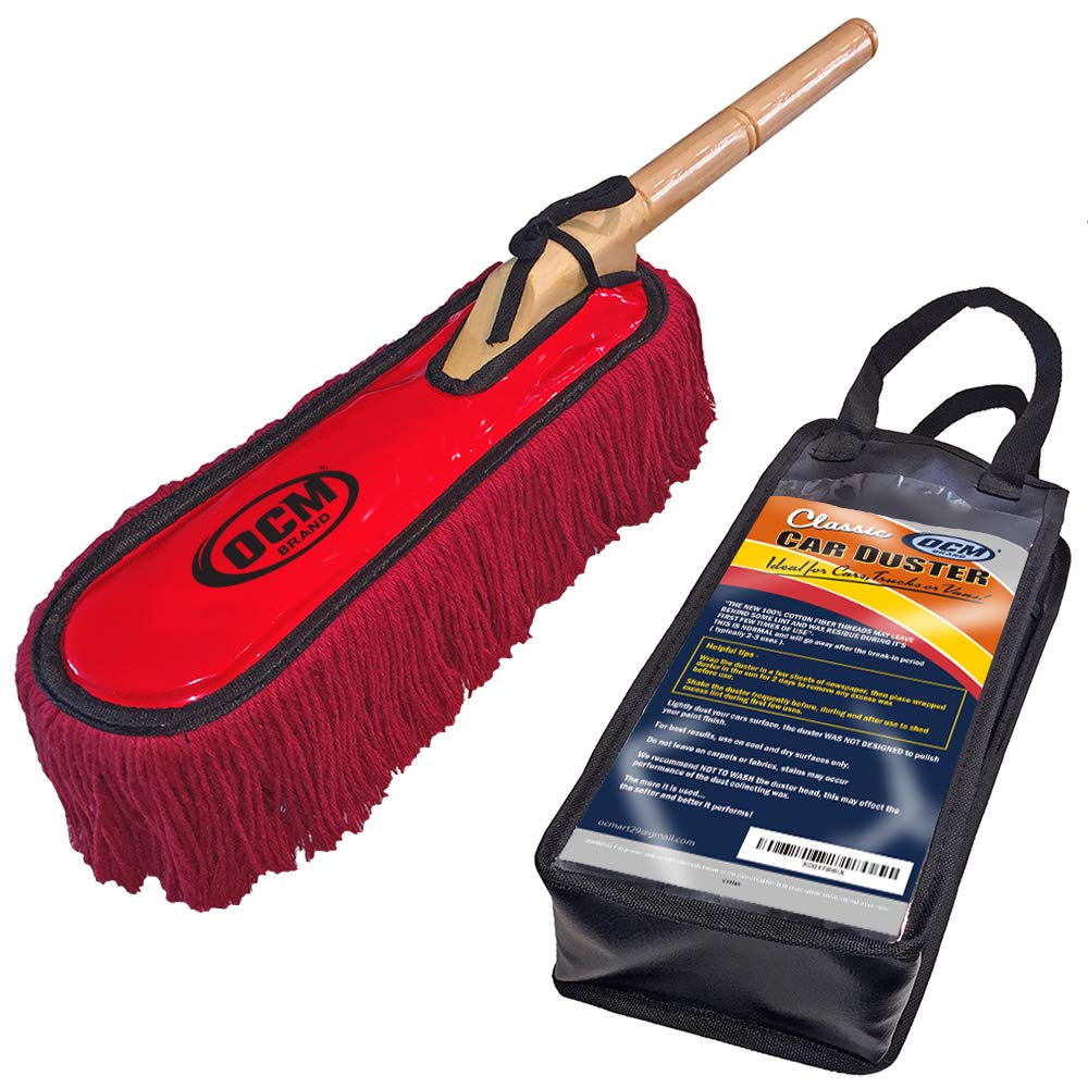 OCM Brand Classic Car Duster head close-up for precise dust removal.