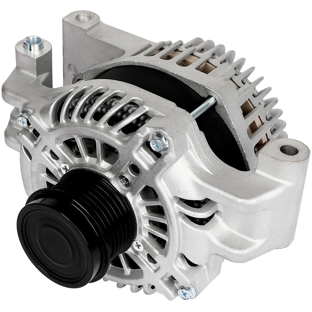 OCPTY 11553 alternator front view shows robust 12V 140A output for Dodge and Chrysler models