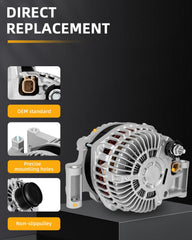 OCPTY 11553 alternator side view highlights compact housing for precise fit