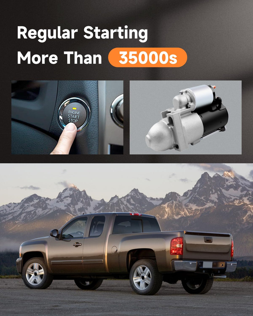 OCPTY aluminum-shell starter for lightweight, durable performance