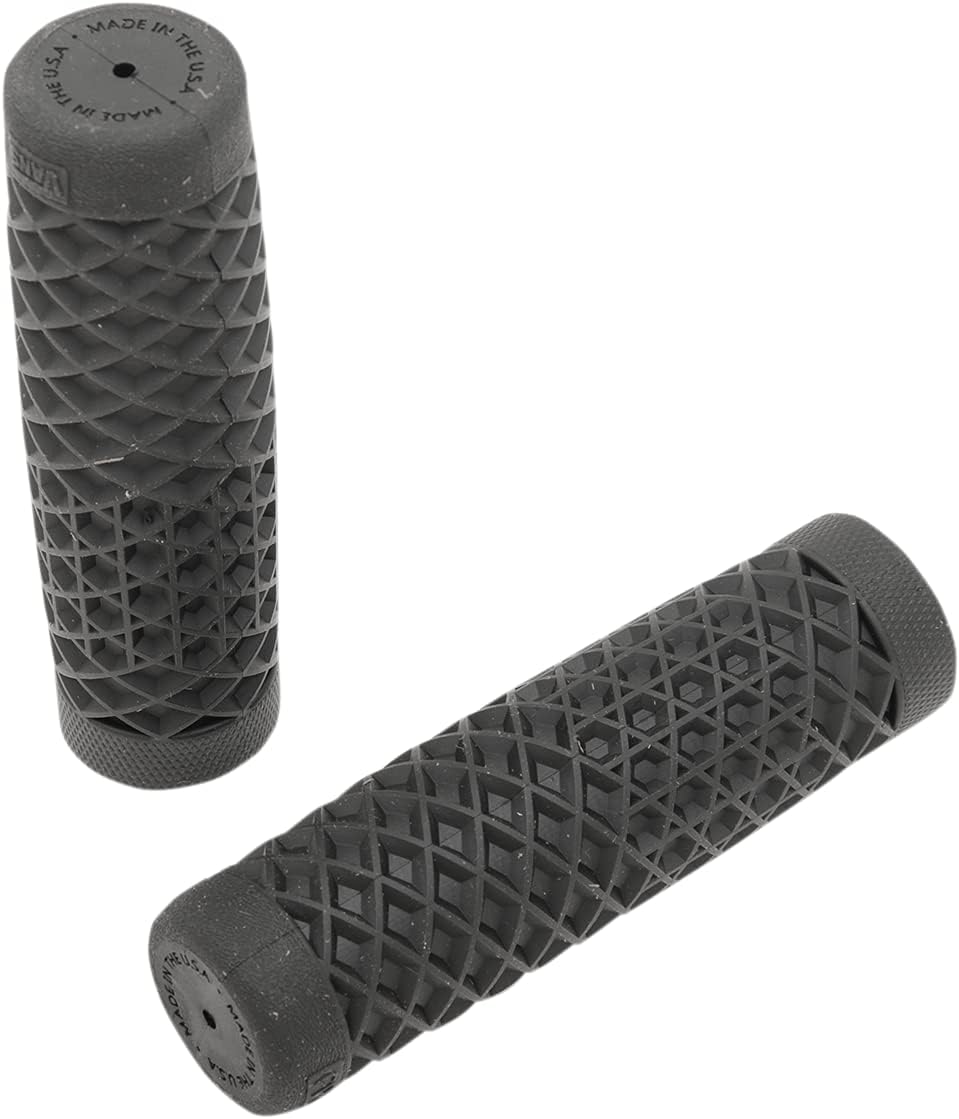 ODI Vans Cult Street 1in black motorcycle grip for Harley - improved control.