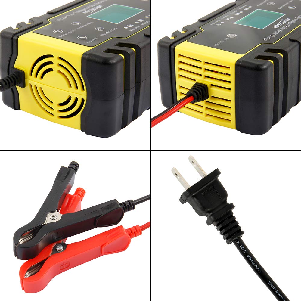 ODOMY compact charger with clear LCD and simple controls for everyday use.