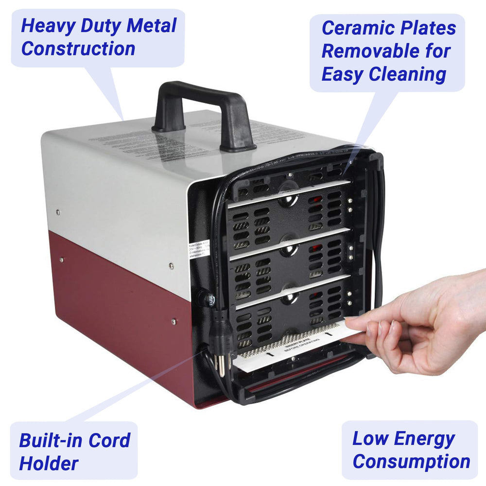 OdorFree Estate 4000 timer controls for flexible treatment durations.