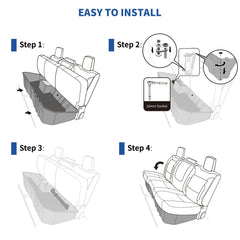 Easy installation of OEDRO under-seat storage in minutes