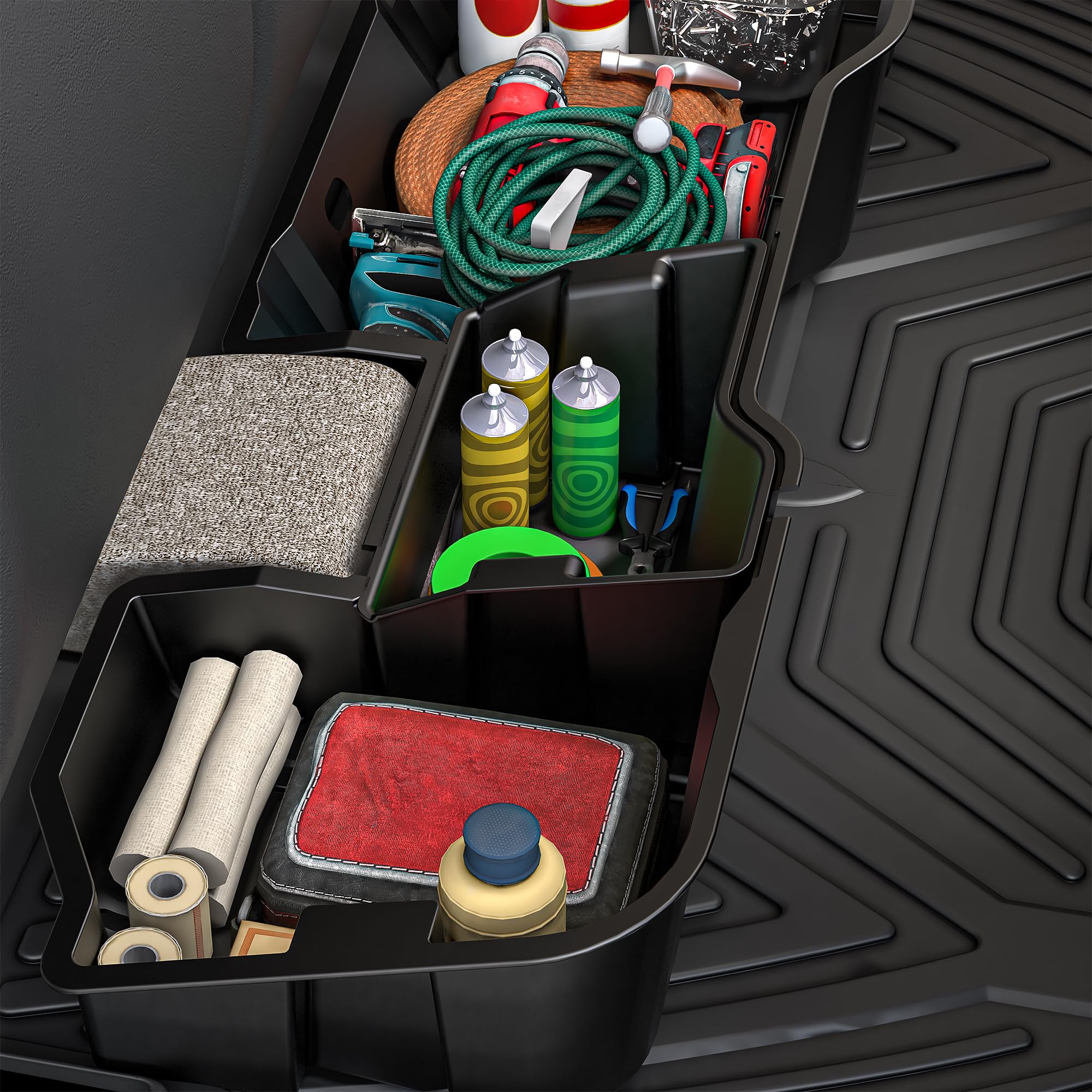 Fits both double cab and crew cab trucks for versatile use